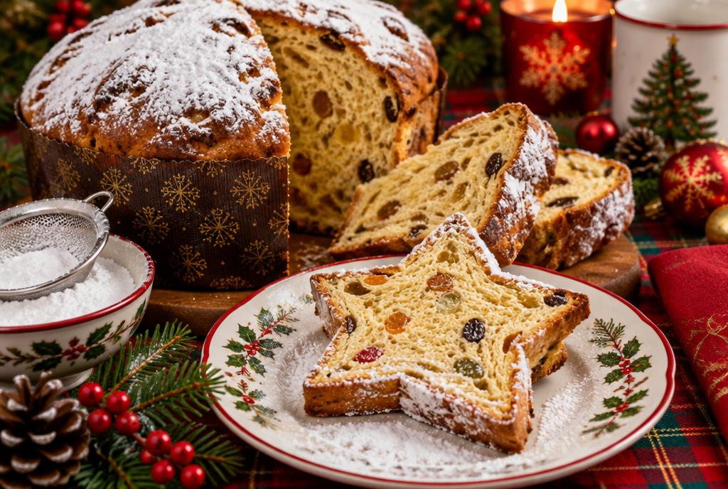 Doces de festa: pandoro, panettone e focaccia doce