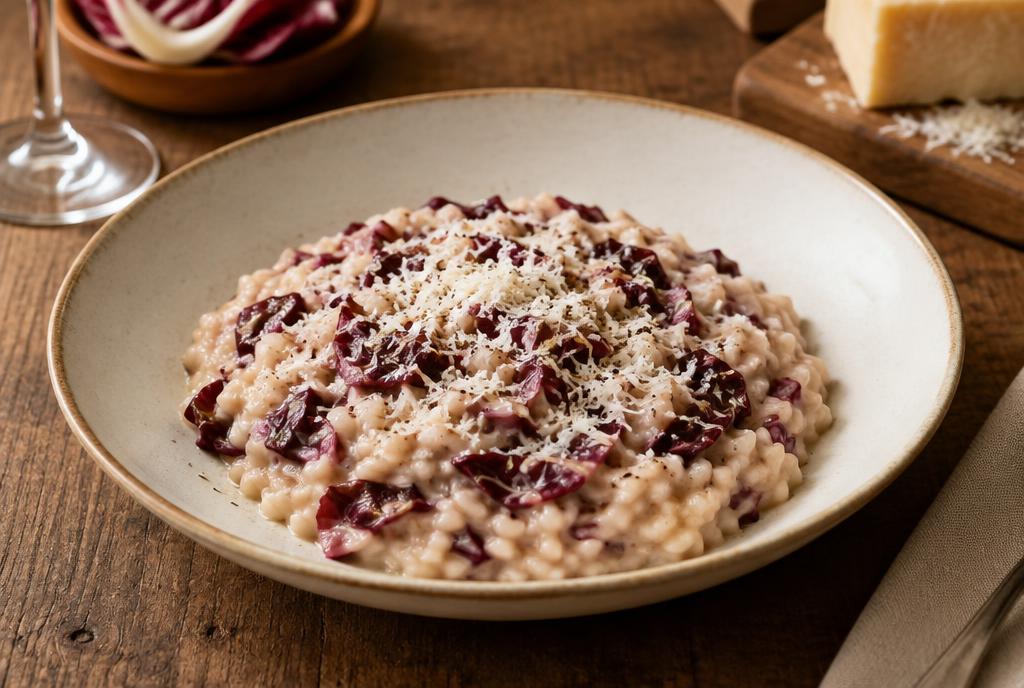 Risoto de radicchio